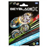 BEYBLADE X PACHET DUO BITE CROC 3-60LF SI STING UNICORN 4-60P SuperHeroes ToysZone, Hasbro