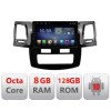 Navigatie Toyota Hilux 2008-2014 F-143 Octa Core cu Android Radio Bluetooth Internet GPS WIFI DSP 8+128GB 4G CarStore Technology