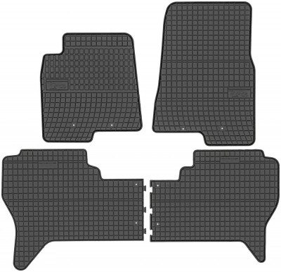 Set Covorase Auto Cauciuc Negro Mitsubishi Pajero 3 1999-2006 546276 foto