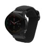 Curea Kwmobile Nylon Neagra Xiaomi Mi Watch/Color Sport, Reglabila
