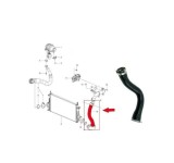 Furtun intercooler, supraalimentare Chevrolet Malibu 202016; Opel Insignia 202017; Saab 9-5 202012, diametru 65 mm, cauciuc, RapidAuto 5520PT-1