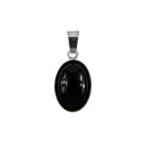 Cumpara ieftin Pandantiv argint cu onix natural 14x10 MM