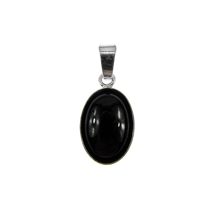Pandantiv argint cu onix natural 14x10 MM