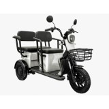 Tricicleta electrica Volta APM5, Motor 1000W 60V, Baterie 20Ah cu Autonomie 40km, Alb, fara permis (carnet)