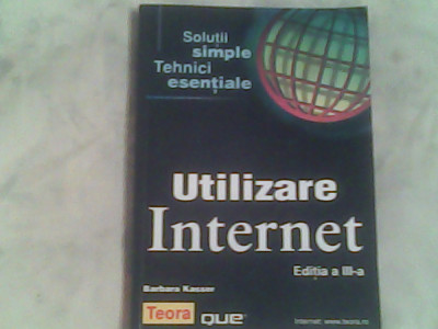 Utilizare internet-Barbara Kasser foto