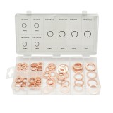 Trusa saibe din cupru 6-20 mm, 120 piese, cu organizator