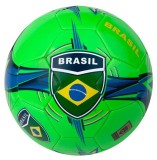 Minge de fotbal LiveUp, №5, Brazilia, 22,6cm, Verde