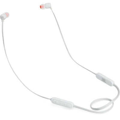 Handsfree Casti Bluetooth JBL Tune 110BT, In-Ear, Alba JBLT110BTBLKAM foto