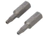 Capăt de șurubelniță Torx T10H 25mm