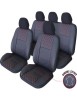 Set Huse Scaun Exclusive Leather Queen Negru Umb-R, Umbrella