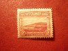 Timbru Newfoundland Canada colonie britanica 1923 , 2c peisaj, Nestampilat
