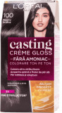 Loreal Paris CASTING CREME GLOSS Vopsea păr 100 negru intens, 1 buc