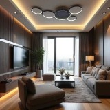 Lustra Led, Control Telecomanda , 154W, Lumina Reglabila 3000&ndash;6500K
