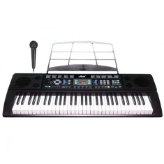 Orga electronica incepatori/amatori + Microfon karaoke, MLS6639 61 clape, USB