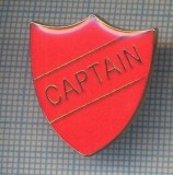 AX 1122 INSIGNA -,,CAPTAIN&quot; - CAPITAN - PENTRU COLECTIONARI