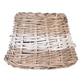Cumpara ieftin Abajur veioza rattan bej maro 23x17 cm