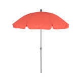Umbrela de soare Bigry, 200 x 200 cm, poliester, forma hexagonala, Rosu, General