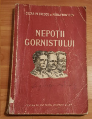 Nepotii gornistului. Scenariu cinematografic - Cezar Petrescu si Mihai Novicov foto