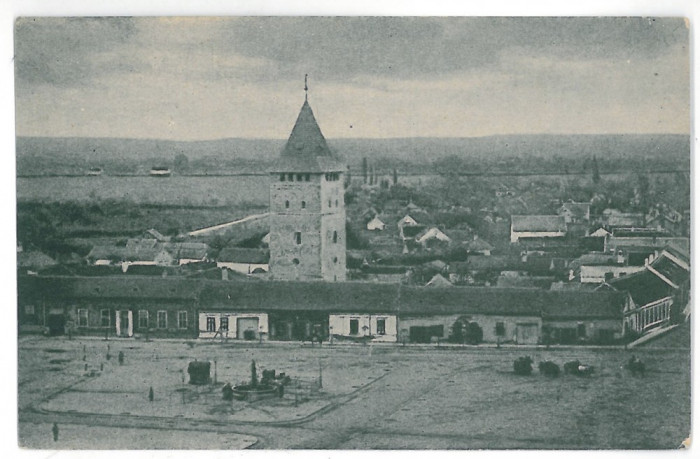 4273 - SALONTA, Bihor, Market, Romania - old postcard - unused