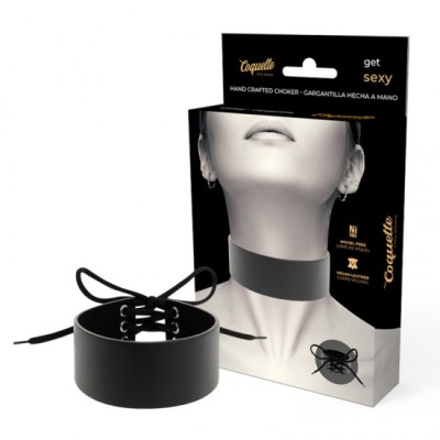COQUETTE CHIC DESIRE - VEGAN LEATHER CHOKER foto