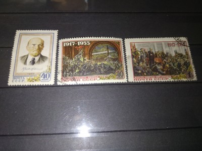 TIMBRE URSS 1955 foto