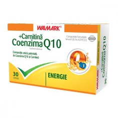 Coenzima Q10 10mg si Carnitina Walmark 30cps