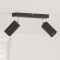 vidaXL Spot de tavan Negru 26 x 5.5 x 16.5 cm Oțel 4108194