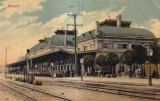 Ploesti. Gara (circulata circa 1910)