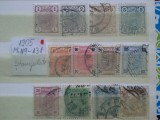 1905- Austria-Mi 119-131-part.set-stampilat