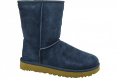 Pantofi de iarna UGG Classic Short II 1016223-NAVY pentru Femei foto