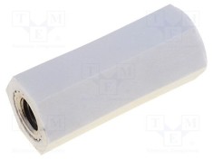 Bucșă izolantă M4 20mm DREMEC UL94V-2 poliamidă