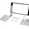 Cadru radio Mitsubishi 2 DIN negru luciu, MA55012.2/T+KIT