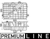 MAHLE CRT 235 000P Vas de expansiune, racire