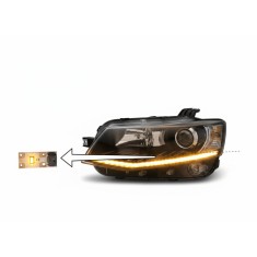 Kit reparație modul LED lumini de zi faruri DRL Yellow CSL Skoda Octavia 3 non facelift 2013-2017