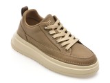 Pantofi sport GRYXX kaki, F8956, din piele naturala