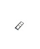 Suport SIM Cartela Huawei P40 Lite E, Bleu, Original