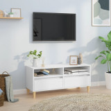 Comodă TV, alb, 100x34,5x44,5 cm, lemn prelucrat, vidaXL