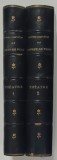 OEUVRES COMPLETES de ALFRED de VIGNY : THEATRE , VOLUMELE I- II , 1885 , LEGATURA DE EPOCA , SEMNATA