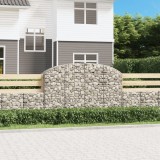 Cumpara ieftin Coș gabion arcuit 200x50x120/140 cm fier galvanizat
