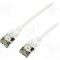 Cablu patch cord, Cat 6a, lungime 2m, U/FTP, LOGILINK - CQ9051S