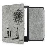 Husa pentru Kindle Paperwhite 11, Textil, Gri, kwmobile, 56260.01