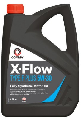 Ulei motor Comma X-Flow Type F Plus 05W30 4L 13288 X-FLOW F PL.5W30 SYN. 4L foto