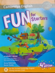 Fun for Starters. Student&amp;#039;s book with online activities and home fun booklet 2 - Anne Robinson foto