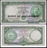 Mozambic 1961 - 100 escudos, necirculata