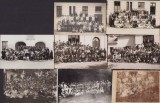 196S Lot de 11 fotografii de la conferințele și &icirc;nt&acirc;lnirile tinerilor maghiari reformați (Ifj&uacute; Erd&eacute;ly) 1925-1936 diferite localități din Transilvania