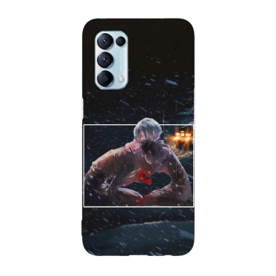 Husa compatibila cu Oppo A72, Viceversa, model Kirishima Touka, Kaneki Ken, Silicon, TPU foto