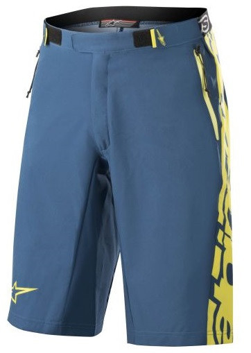 Pantaloni Ciclism Alpinestars Mesa Albastru / Galben Marimea 30 1722618709530