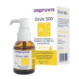 Vitamins D3Vit 500 cu picurator, 20 ml, Impruvis