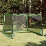 vidaXL Cort interior din plasă Verde 303 x 303 cm