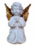 Cumpara ieftin Statueta decorativa, Inger, Alb, 35 cm, DVAN0024-3G